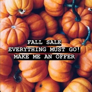 FALL SALE 🎃🍂